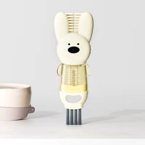 New Type 3-In-1 Lid Brush Multi-Functional Slit Cleaning Brush Baby Bottle Rim F - Picture 1 of 10