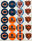 SET of 100- 2" CHICAGO BEARS ADHESIVE STICKERS.Football