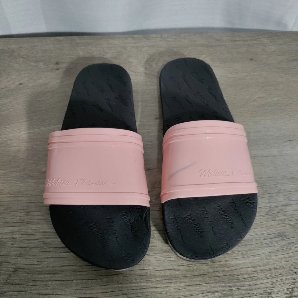 Melissa/ Rider Pink Slides Size 10 - image 1 of 4