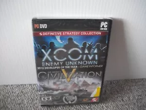 2K Def Strategy Coll PC DVD-ROM 2 GIOCHI NUOVI*VEDI FOTO + DESC* spedizione gratuita USA - Foto 1 di 4