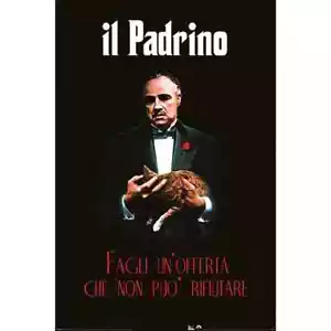 Der Pate Filmposter - Il Padrino Maxi Poster 91,5 x 61 cm - Marlon Brando - Bild 1 von 2
