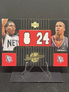 2002-03 UD Inspirations Richard Jefferson & Slay parche usado en el juego/1500 redes #125 - Imagen 1 de 2