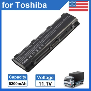 PA5024U-1BRS Battery For Toshiba Satellite C805 C850 C855 C870 L800 PA5025U-1BRS - Picture 1 of 12