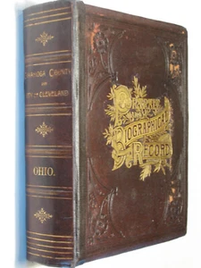 Memorial Record of the County of Cuyahoga and City of Cleveland Ohio first 1894 - Picture 1 of 13