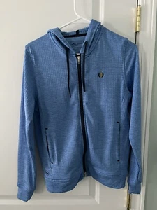 Neu mit Etikett Peter Millar Golf Performance Damen-Hoodie mit durchgehendem Reißverschluss Small - The Bears Club - Bild 1 von 5