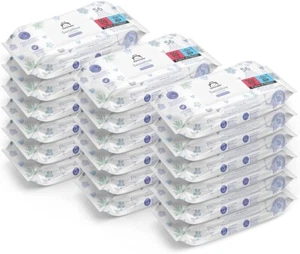 Amazon Brand: Mama Bear Sensitive Baby Wipes - Pack of 18 - Bild 1 von 9