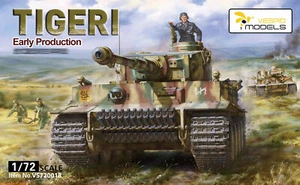 VESPID VS720018 Maßstab 1:72 Tiger I frühe Produktion Panzer Modellbausatz - Bild 1 von 7