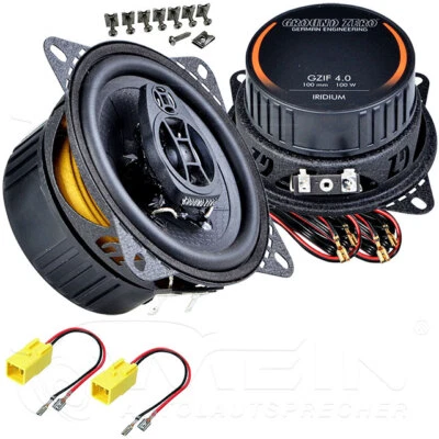 GROUND ZERO LAUTSPRECHER für FIAT DUCATO II Typ 244 Armaturenbrett Vorn #AOTF - Bild 1 von 4