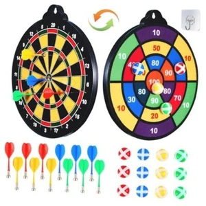 Magnetic Dart Board for Kids-12Magnetic 12 Magnetic Darts+12 Sticky Balls - Picture 1 of 7