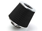 3&quot; Short Ram Cold Air Intake Filter Round/Cone Universal BLACK For Buick 1