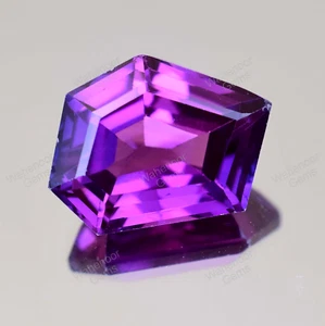 Sehr sauberer 15,30 ct natürlicher lila rosa Tansanit IF-zertifizierter loser Edelstein - Bild 1 von 6