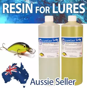 LureCast - Quick setting resin ideal for casting rigid fishing lures - 2 Litre - Picture 1 of 1
