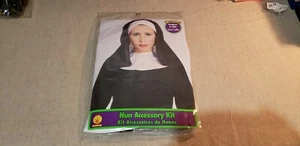 ADULT HALLOWEEN COSTUME NUN ACCESSORY KIT NEW IN PACKAGE RUBIES - Picture 1 of 3