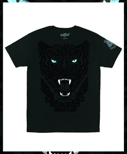 Mis Raices Mexican Graphic T-shirts Jaguar Black  Panter mexican T-shirt - Picture 1 of 6