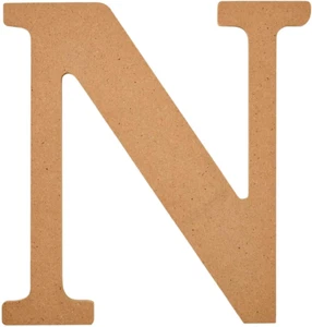 Wood Unfinished Letter, 8" Wooden Surface Perfect for DIY Arts and Crafts Projec - Picture 1 of 12
