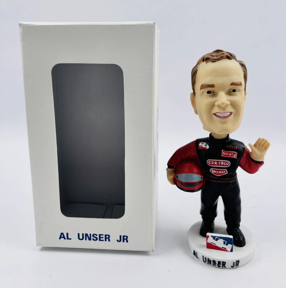 Vintage Al Unser Jr Indy Racing Limited Edition Bobblehead  - Image 1 of 4