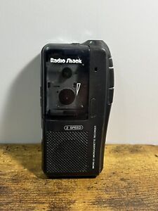 Radio Shack Micro-21 Microcassette Handheld Recorder Voice Actuation TESTED