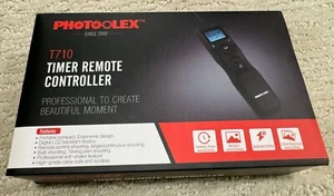 Télécommande obturateur minuterie pour appareil photo numérique Photoolex T710 - Photo 1 sur 6
