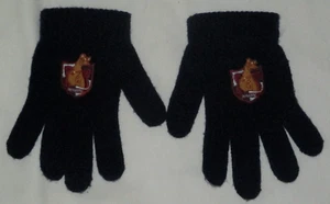 Scooby-Doo Cartoon Children's Knit Winter Gloves Navy Blue Magic Stretch Dog - Picture 1 of 4