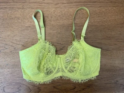 Sujetador Victoria's Secret Neon Lemon 32DDD Dream Angels push up sin relleno VS Foto 1 de 2