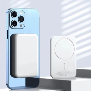 Power Bank Magnetic Pack 10000mAh Wireless Charger for iPhone 11 to 16 - Picture 1 of 13