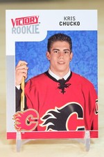2009-10 UD Victory Finnish Rookie #238 Kris Chucko - Calgary Flames Rookie RC