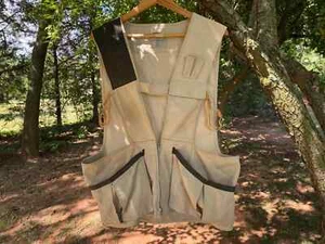 Vtg 60s Shooting Hunting Vest by Legendary Andy Anderson's Sporting Goods Co - Picture 1 of 10
