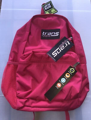 Trans Jansport Backpack 15” Laptop Sleeve Universal Hot PINK (Love Potion) *NWT* - Image 1 of 4