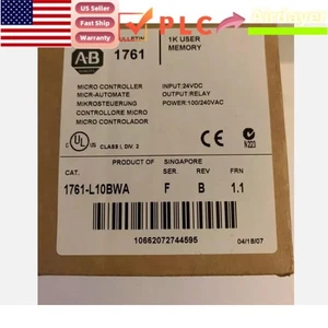 New Sealed AB 1761-L10BWA MICROLOGIX 1000 Controller 1761L10BWA US Free Tax - Picture 1 of 2