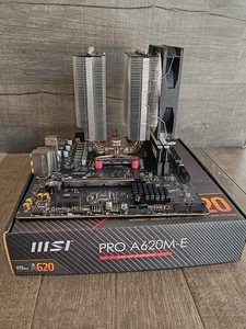 MSI A620M-E + Ryzen 5 7600 + DDR5 16GB + Dissipatore - Afbeelding 1 van 7