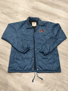 VANS Jacket Windbreaker Off the Wall Youth L Snap Front - Picture 1 of 9