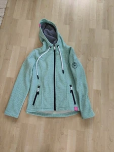 Salzhaut Sweatjacke Strickjacke Funktionsjacke Gr. XS Mintgrün  - Bild 1 von 7