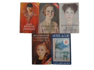 FIVE (5) ANITA BROOKNER paperbacks:  A Start in Life; Hotel du Lac; Providence; - Bild 1 von 4