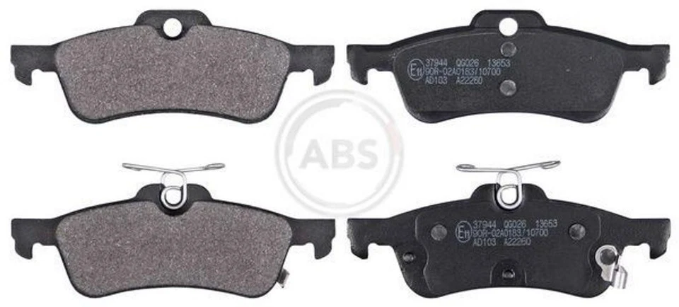 A.B.S. Plaquettes de frein Arrière pour HONDA CIVIC IX (FK) CIVIC IX Tourer (FK) - Photo 1/4