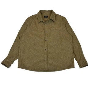 A.P.C. Basile Wollmischung Overshirt Herren 2XL Knopfleiste Shacket leise Luxus - Bild 1 von 11