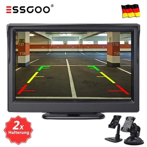 ESSGOO Distanzlininen 5" TFT Rückfahr Bildschirm Monitor Für Auto Rückfahrkamera - Bild 1 von 12