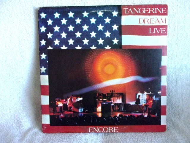 Tangerine Dream Encore Live vinyl 2LP 1977 Promo EX+/VG++ Original Virgin label - Image 1 of 4