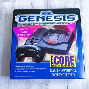 Sega Genesis Model 1 Console The Core System Video Game System CIB Clean - Picture 1 of 13