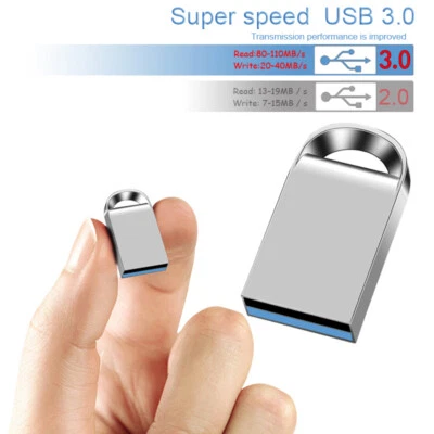 Mini USB Stick 3.0 64GB 32GB 8GB 4GB USB Flash Drive 2.0 Speicherstick Pendirve - Bild 1 von 4