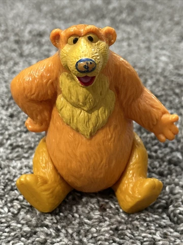 Bear In The Big Blue House Plastic 4.5" Mini Figure Toy Vintage Jim Henson Cover