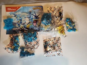 Mega Construx Pokemon Gyarados 2017 DYF14 Building Set. Open Box Sealed Contents - Picture 1 of 5