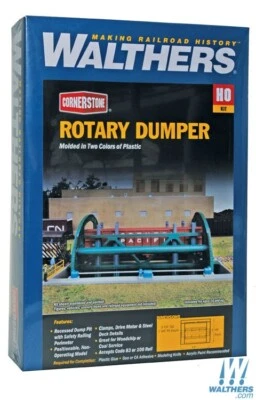 Walthers 933-3903 Rotary Dumper Superior Paper Kit HO Scale Train - Image 1 of 2