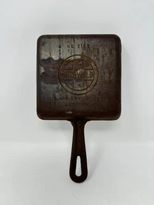 Griswold No 3 #3 2103 Gusseisen Vierkant-Bratpfanne Erie PA Guss Fehldruck - Bild 1 von 24
