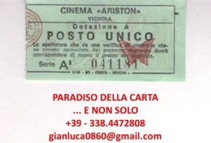 TICKET TICKET (KINO ARISTON VIGNOLA - EINZELPLATZ - AUSSTATTUNG A) - Bild 1 von 1