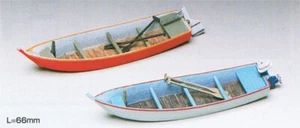 N Scale Greenmax Small launch / fishing boat kit 2 x boats included - Picture 1 of 2