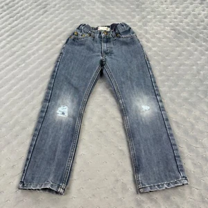 Levi's 511 Jeans Boys 5 Slim Fit Flex Stretch Adjustable Waist Distressed Youth - Picture 1 of 10