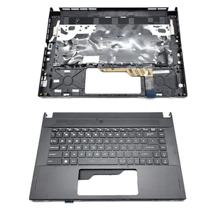 New For MSI GS66 Stealth MS-16V1 15.6in Palmrest W/ Backlit Keyboard 3076V1C214 - Picture 1 of 11