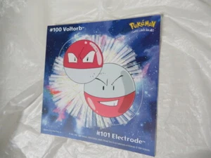 Voltorb & Electrode POKEMON Sticker 4-3/4" ELECTRIC Vintage 1999 POKEBALL Like - Picture 1 of 2