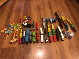 Cheap Trains (plenty =£2/£3) for Brio / Wooden Train Track with Combined Post - Picture 1 of 43