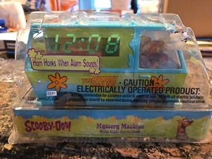 Scooby Doo Clock Mystery Machine Alarm NEW IN PACKAGE 2002 - Picture 1 of 20